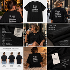 If You Need a Problem I’m Here — Premium Heavyweight Tee